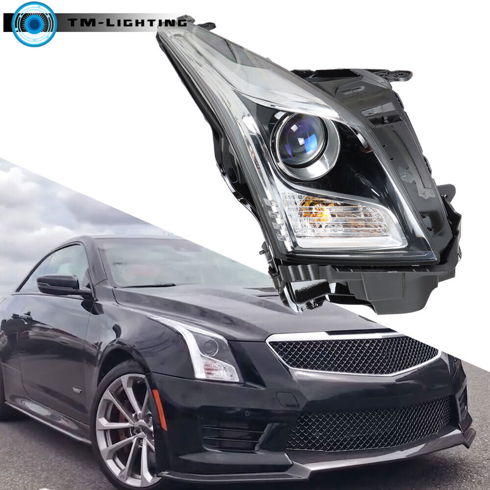 For 2013 2014 2015 2016 2017 2018 Cadillac ATS Halogen Headlight Passenger Side