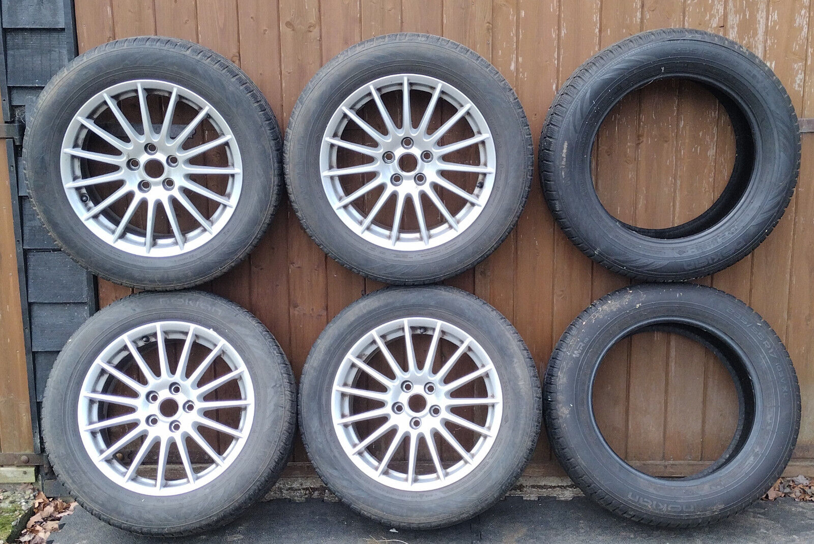 Nokian WR A3 WINTER Tyres / Libra Wheels from a 2012 Jaguar XF 3.0D X250
