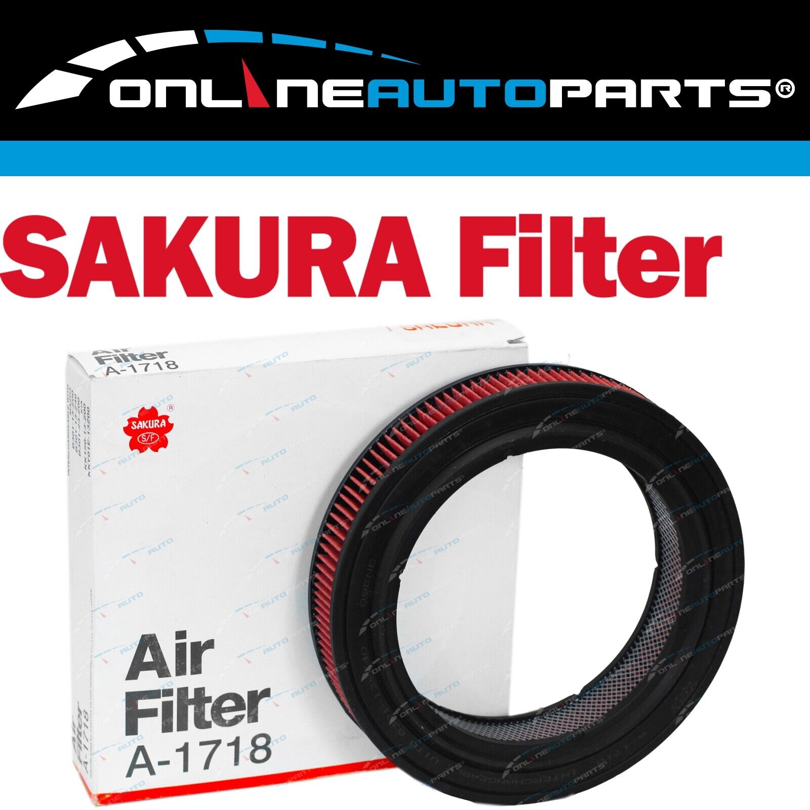 Sakura Air Filter Cleaner for Ford Festiva WA 4cyl B3 1.3L Engine 1991 to 1994