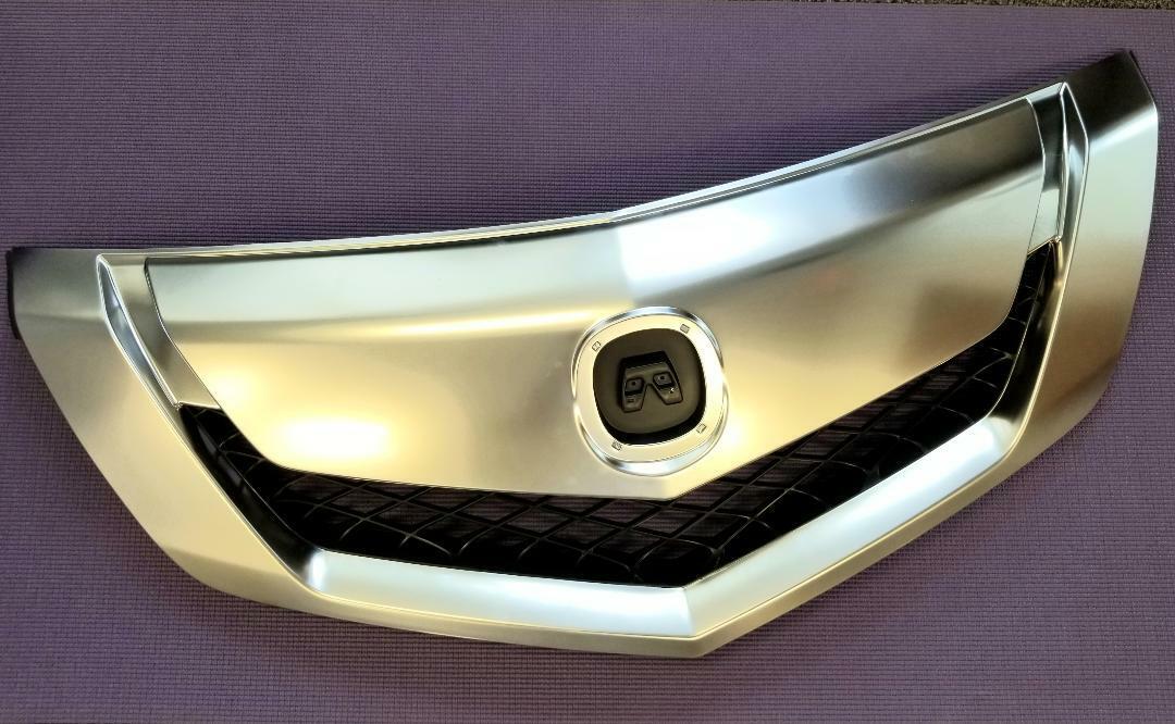 Fits NEW ACURA TL 2009 2010 2011 Front Upper Grille Satin Finished w/ MOULDING 