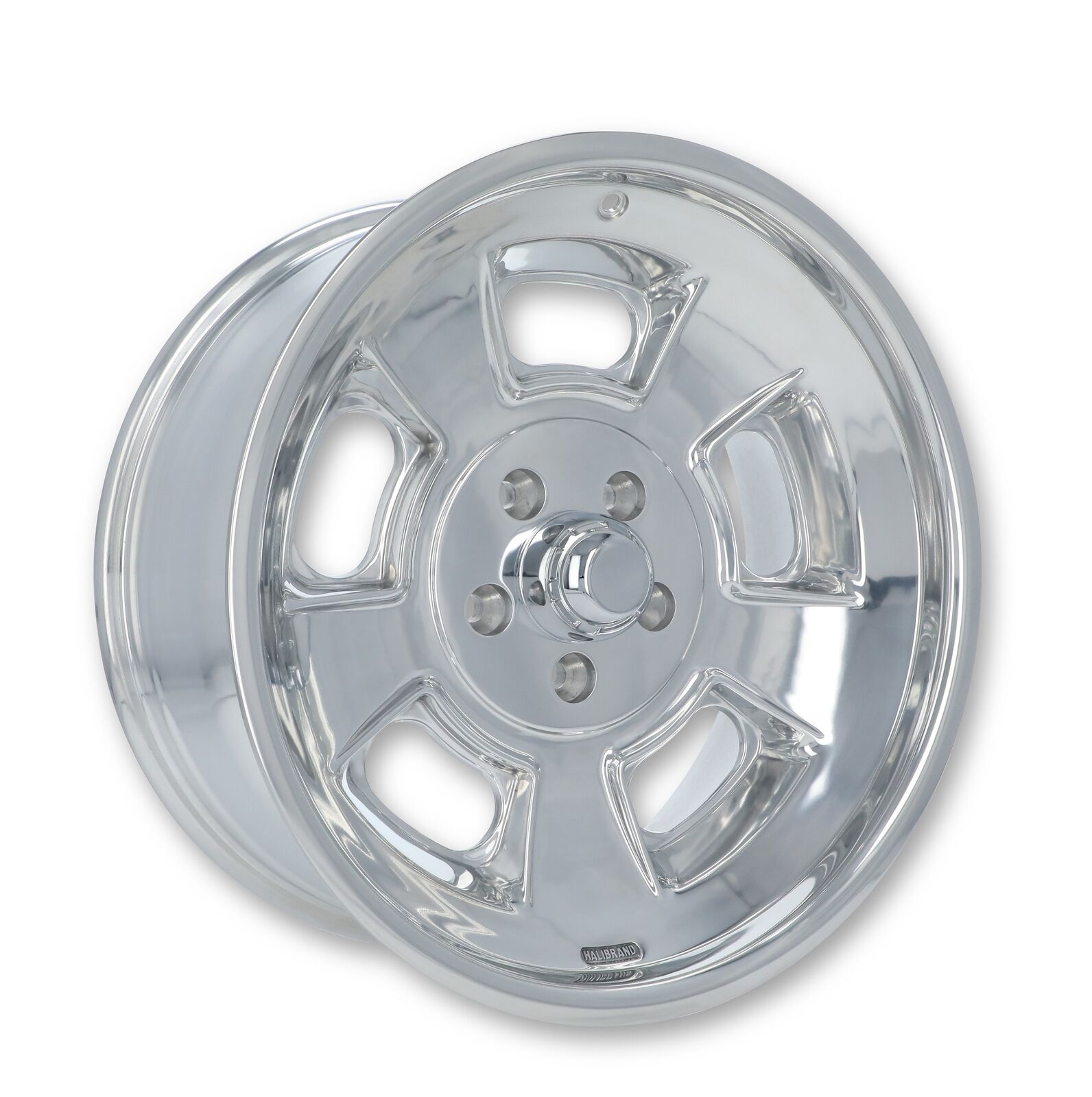 Halibrand Sprint Flow Formed Wheel 19x8.5 - 4.5 bs Polished No Clearcoat - Each