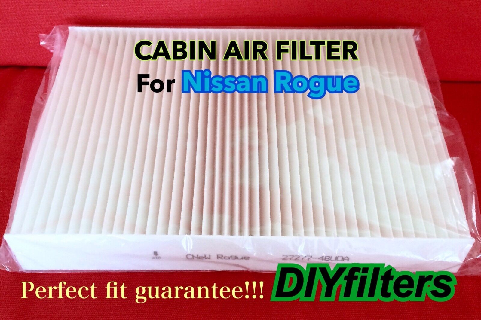 AC Cabin Air Filter Fits 2014-2020 Rogue And 2017-2021 Rogue Sport US Seller