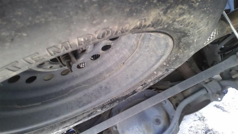 Used Spare Tire Wheel fits: 2011 Dodge Nitro spare steel 17`` compact Spare Tire