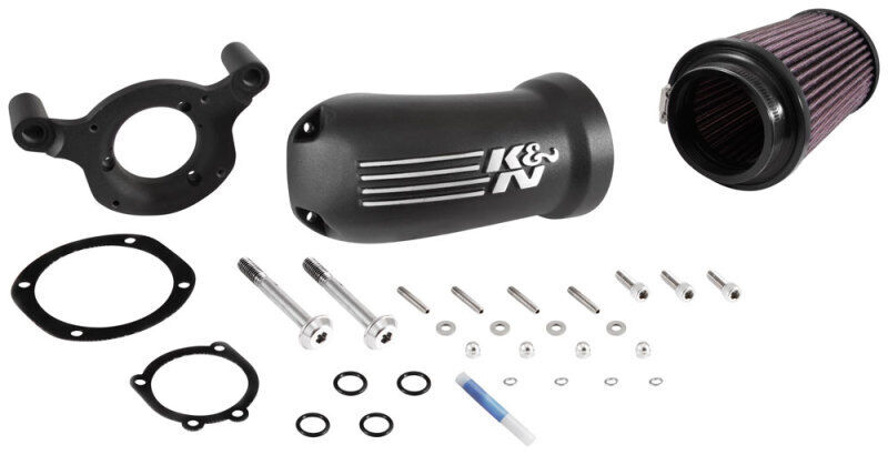 K&N Softail/Dyna FI Performance Air Intake System FOR 01-17 Harley Davidson