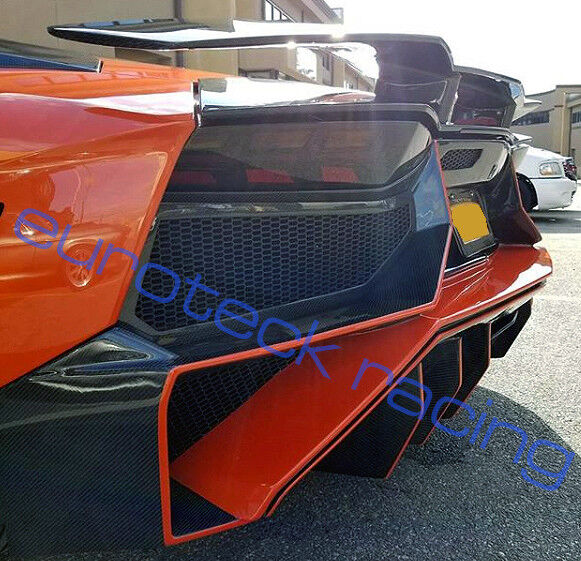 Lamborghini Aventador LP700 LP750 Carbon Fiber SV Style Rear Bumper - NEW USA
