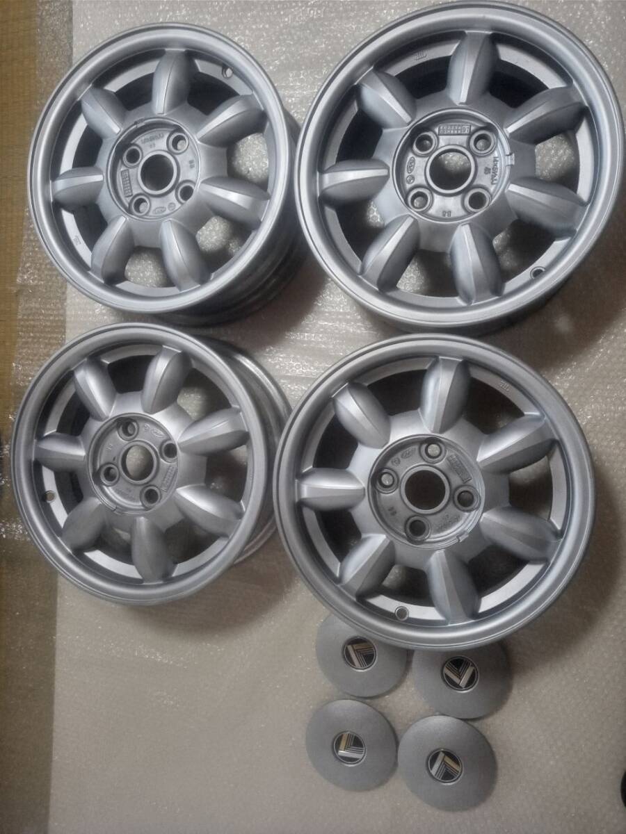 JDM Eunos Roadster NA Genuine wheels with hubcap Return to origins Col No Tires