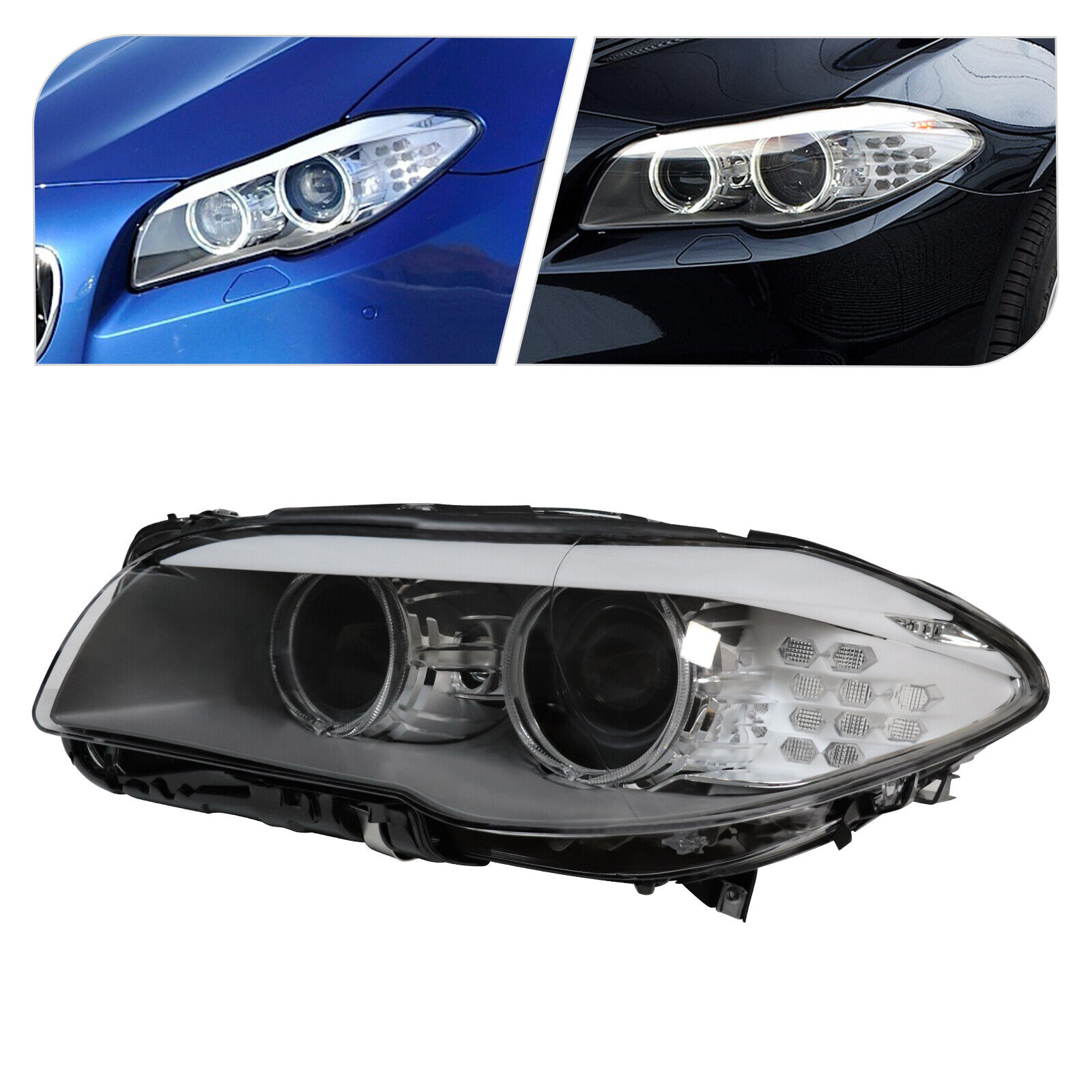 Xenon Headlight Left Driver Side For 2011-2012 2013 BMW 5 SERIES 528i 550i F10