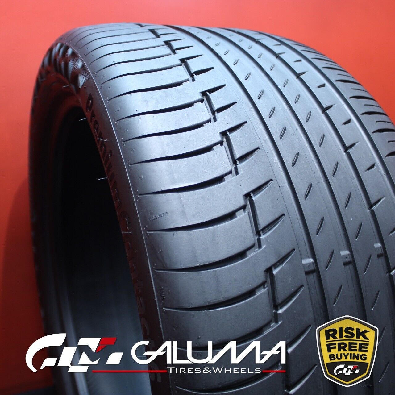 1 Tire LikeNEW Continental PremiumContact 6 SSR RunFlat 315/35R22 No Patch 78682