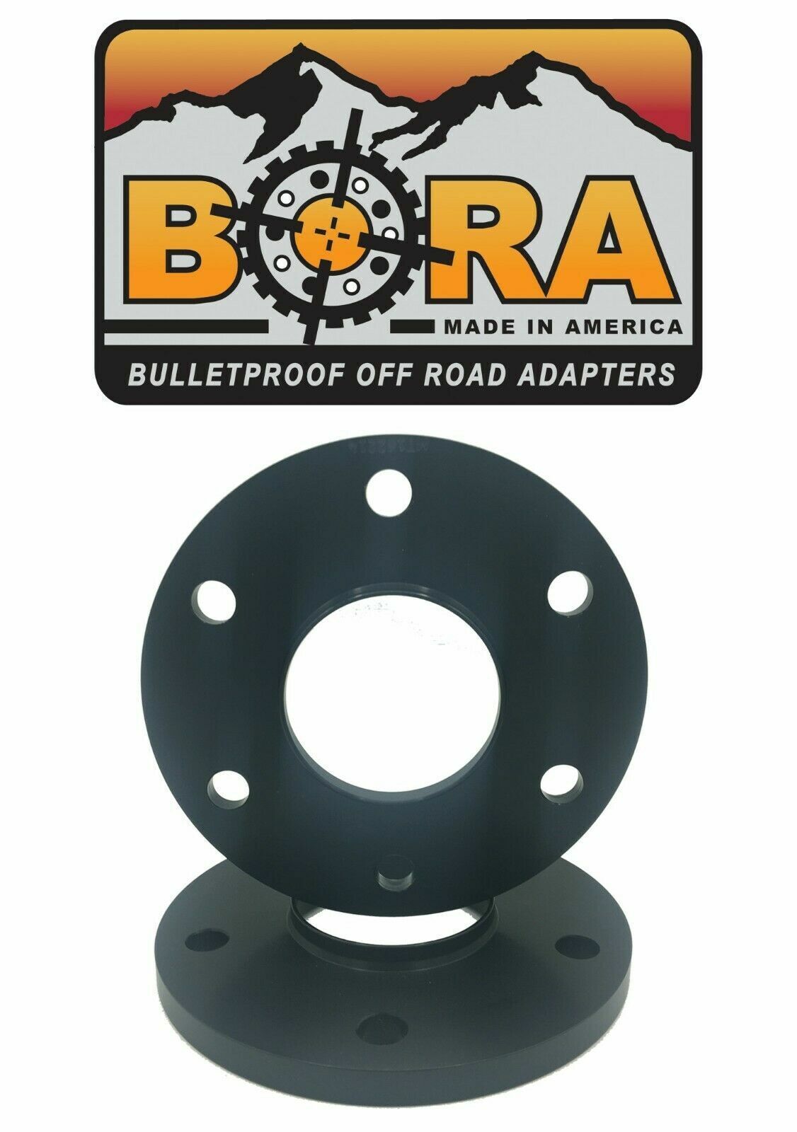 BORA wheel spacers Chevy/GMC 1500 10mm thick - PAIR (2) - USA MADE