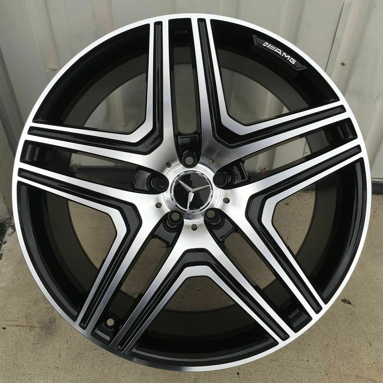 20'' Wheels fit G Wagon G55 G550 G500 G63 Gloss Black Machine Rims with Tires