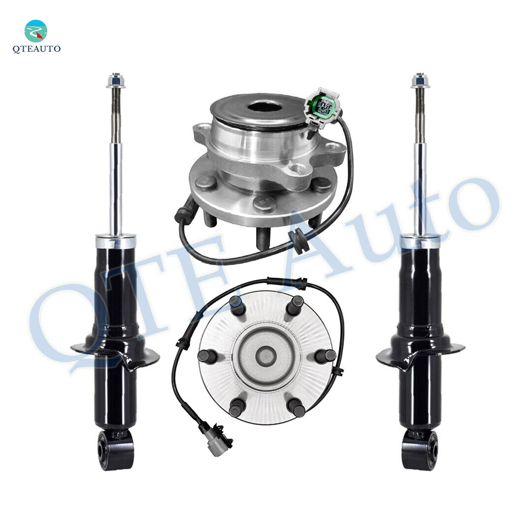 4 Front Suspension Strut-Wheel Hub Bearing Assembly To 2005-2019 Nissan Frontier