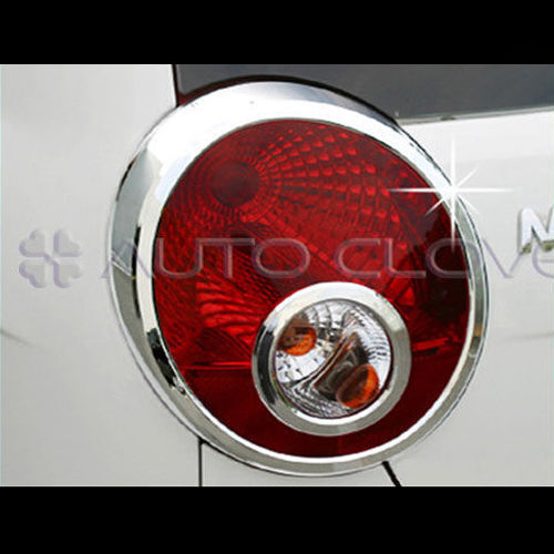 Chrome Tail Light Lamp Cover 4p For 07 08 09 Chevy Matiz