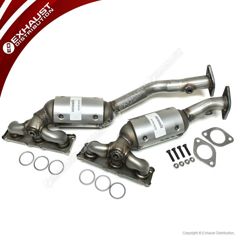 BMW 328i 3.0L Front and Rear Manifold Catalytic Converters 2007-2012 2 PIECES