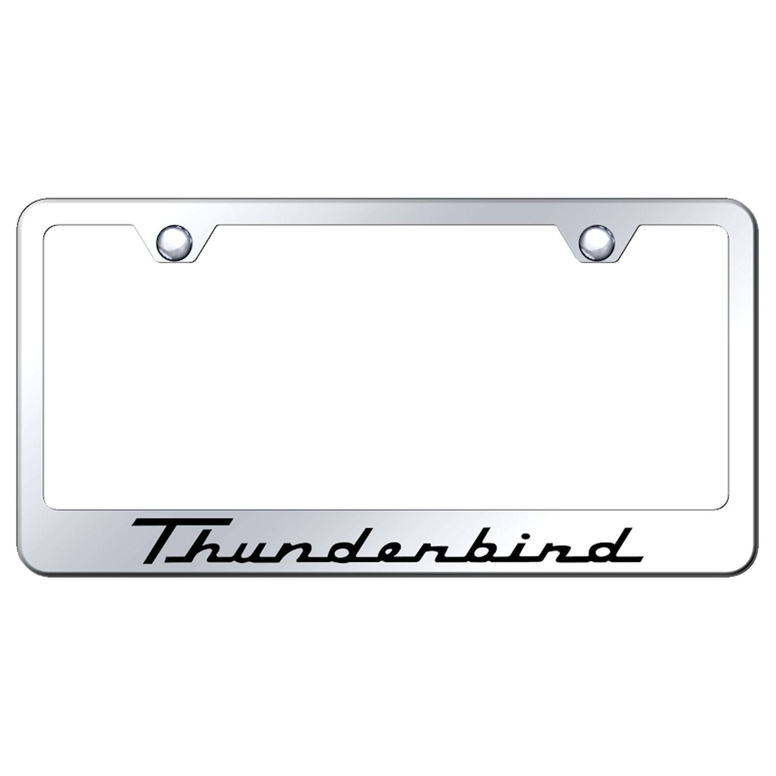 Ford Thunderbird License Plate Frame (Chrome)