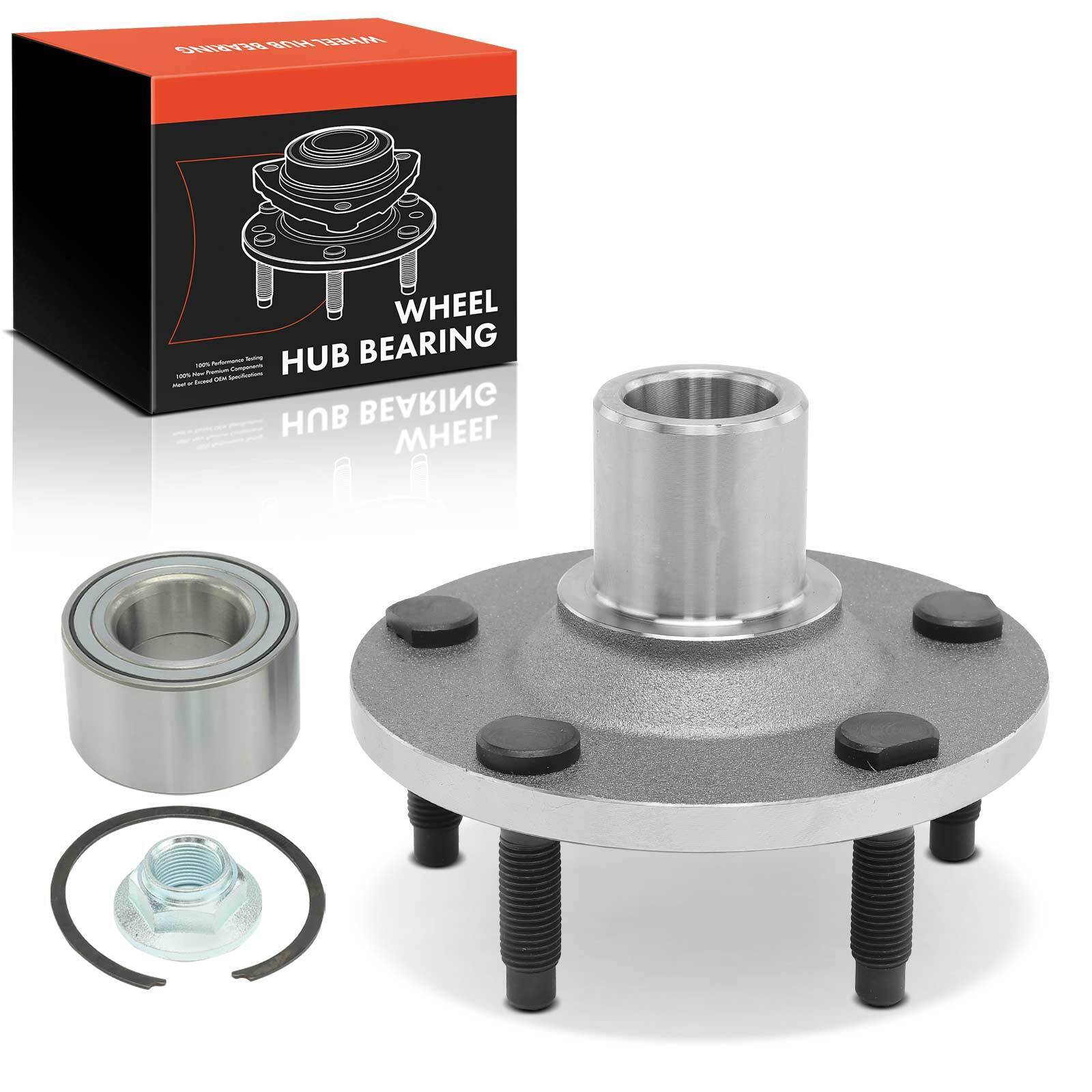 Front Wheel Hub Bearing Assembly for Ford Escape 2001-2012 Mazda Tribute Mercury
