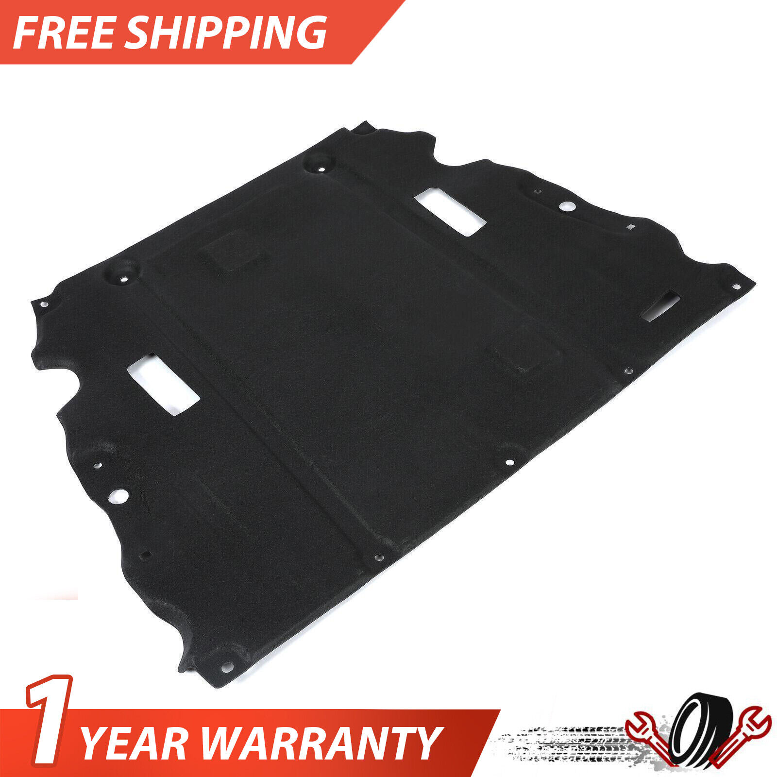 Front Engine Under Cover Splash Shield Fit For 2013-2018 Ford Fusion #FO1228126