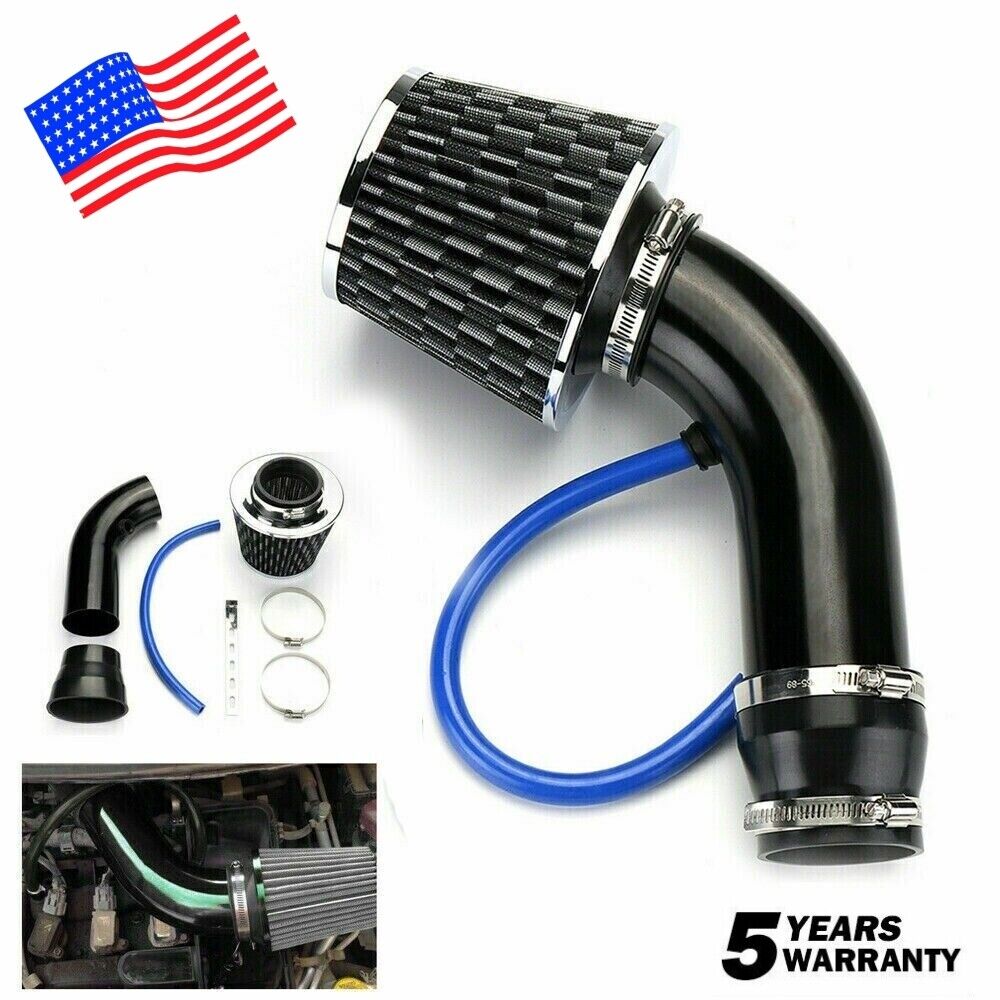 For Honda CR-V 76mm Cold Air Intake Filter Pipe Power Flow Hose System Induction