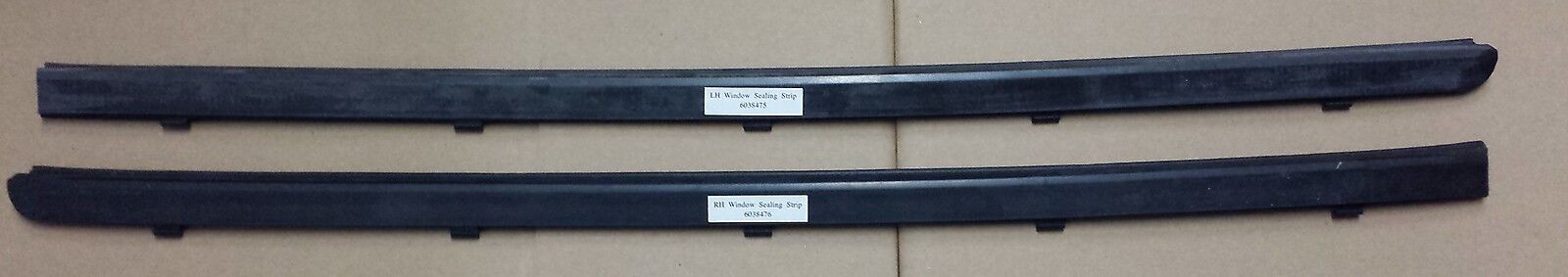New Left and Right Window Sealing Strips Fits Blazer Jimmy S10 Sonoma 45350