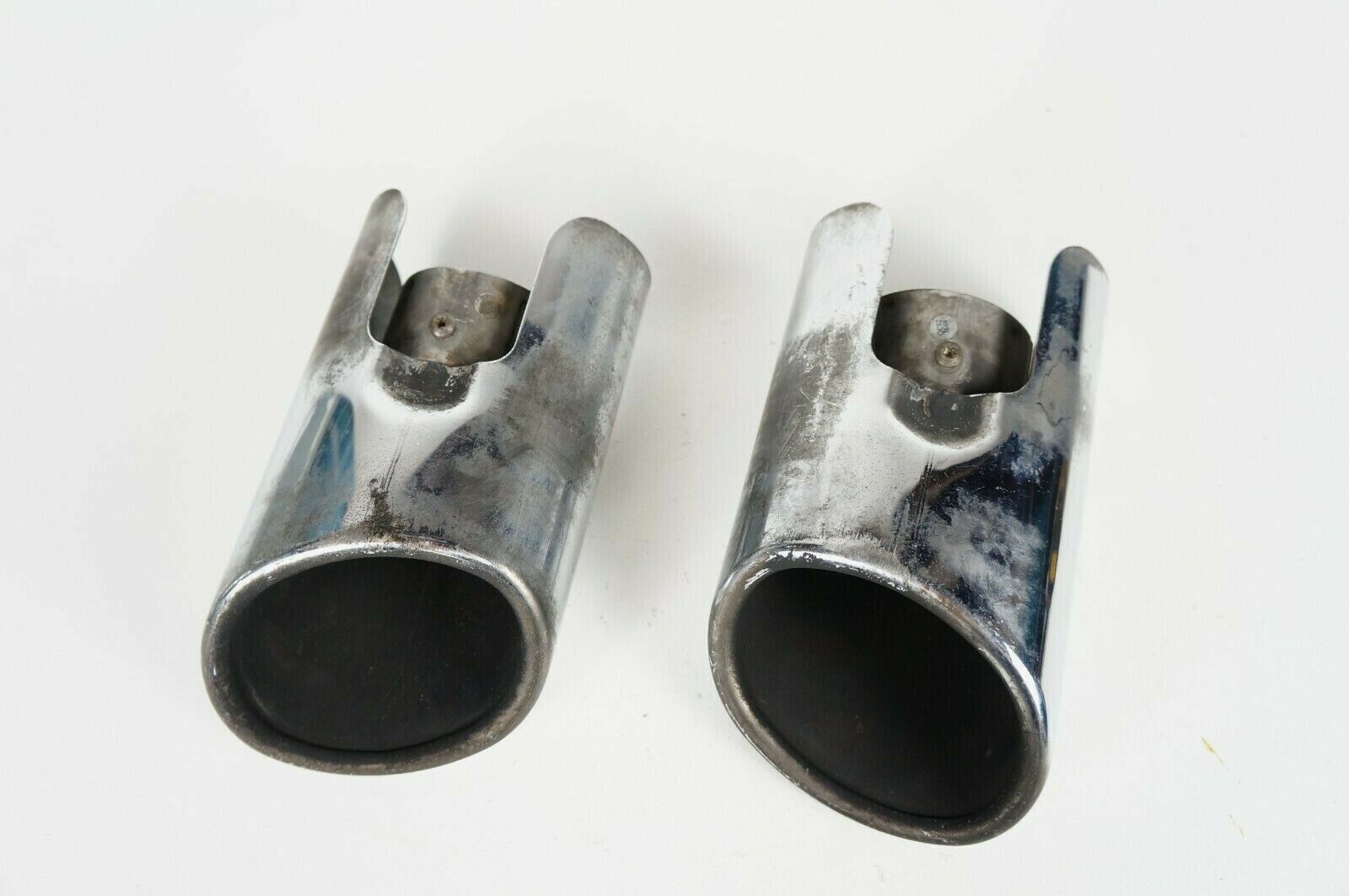 06-2011 mercedes w251 r350 r500 r320 left right exhaust tail pipe tip muffler 2