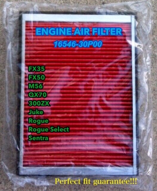 AF4675 PREMIUM Engine Air Filter for NISSAN Sentra Rogue Rogue Select Juke 300ZX