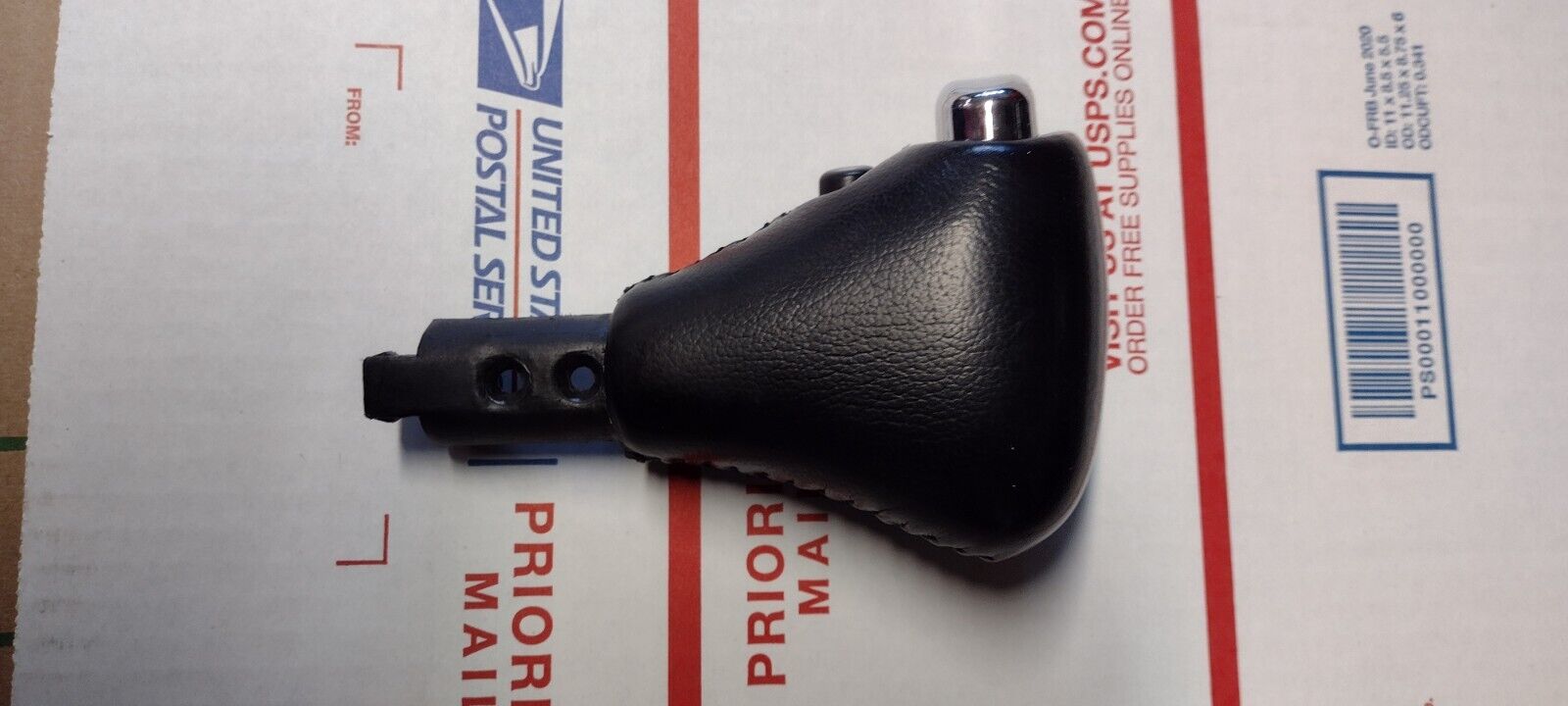97 - 98 Lincoln Mark VII / Mark 8 leather shifter knob / handle. Shifter