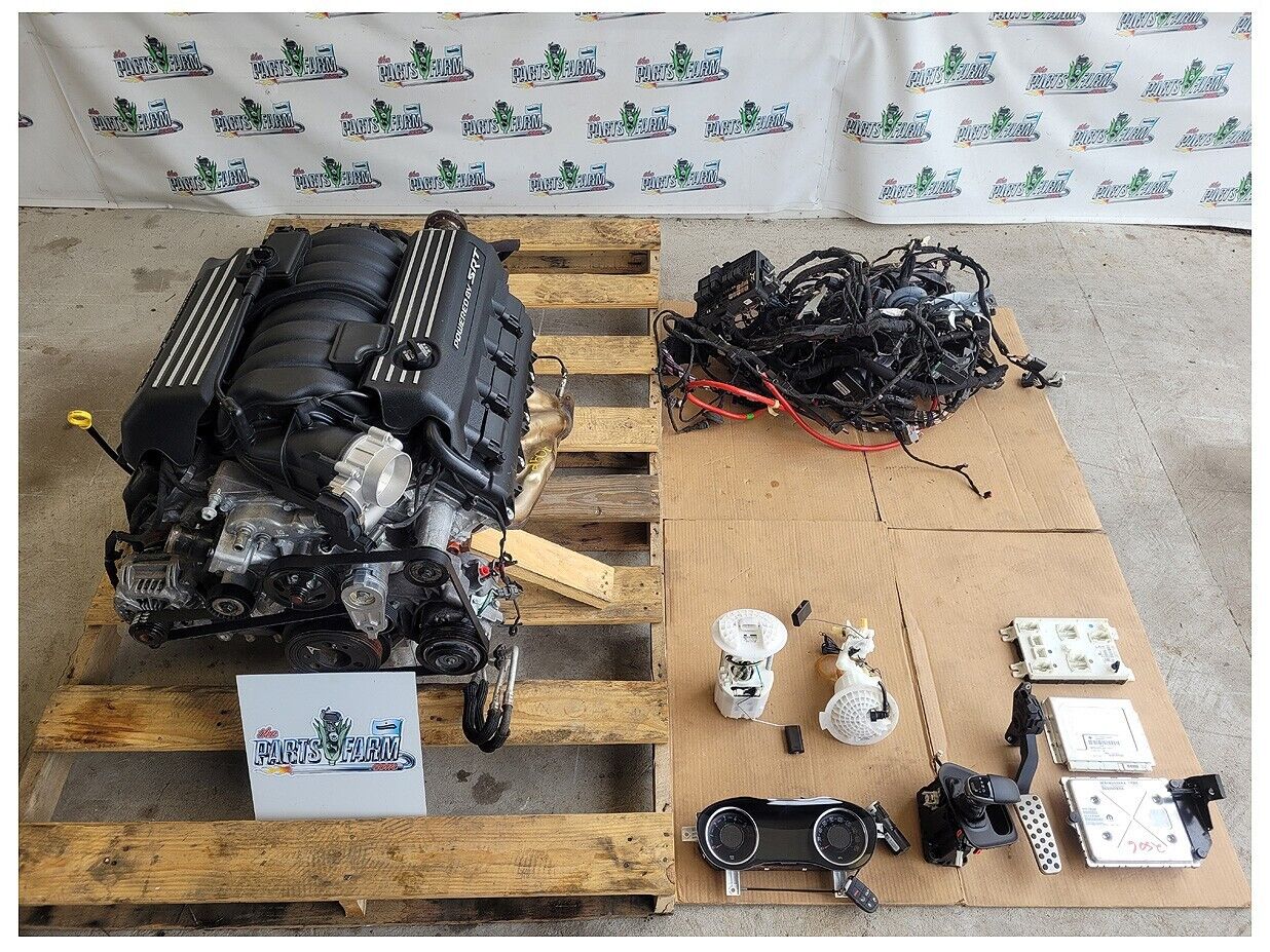 2019 Dodge Challenger SRT8 485hp Engine Motor Auto Transmission Swap 6.4 392