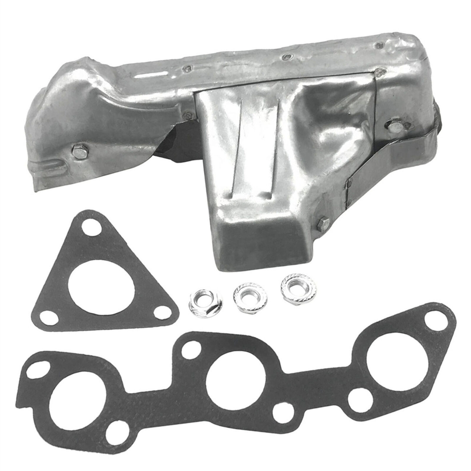 Right Side Exhaust Manifold & Gasket For 99-04 Nissan Frontier 2000-2004 Xterra