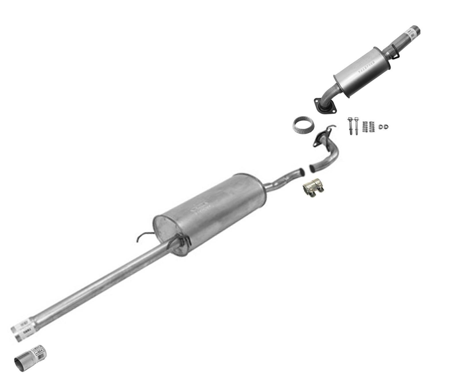 Exhaust System Pipe Muffler Resonator for 06-2007 Toyota Highlander Hybrid Model