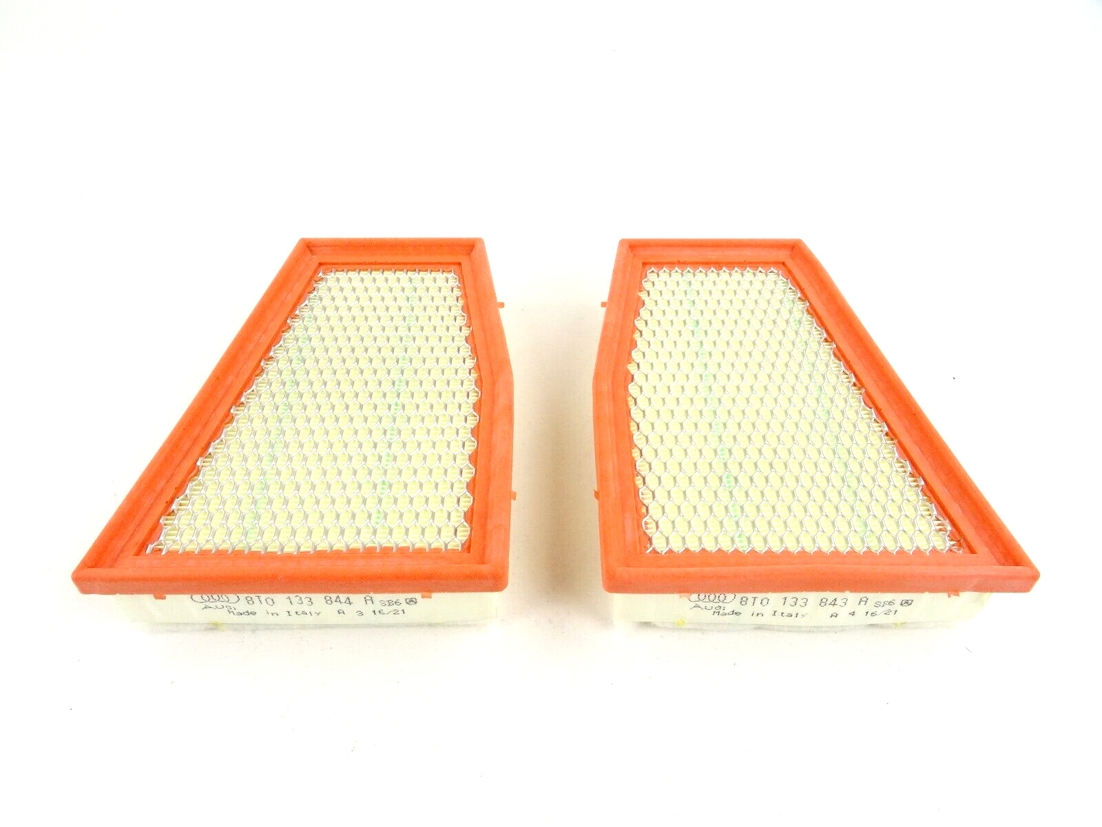 Genuine AUDI RS4 RS5 4.2 Petrol Air Filter Left & Right 8T0133843A 8T0133844A