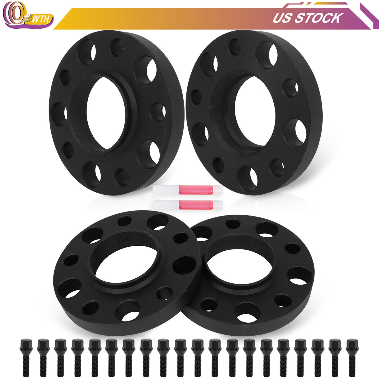 4pcs 20mm Hubcentric Wheel Spacers 5x120 Fits 318ti 325i 325is 328i 328is M3 E36