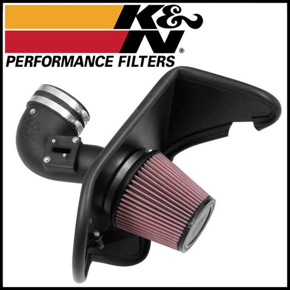 K&N AirCharger Cold Air Intake System Kit fits 2016-2023 Chevy Camaro 2.0L L4