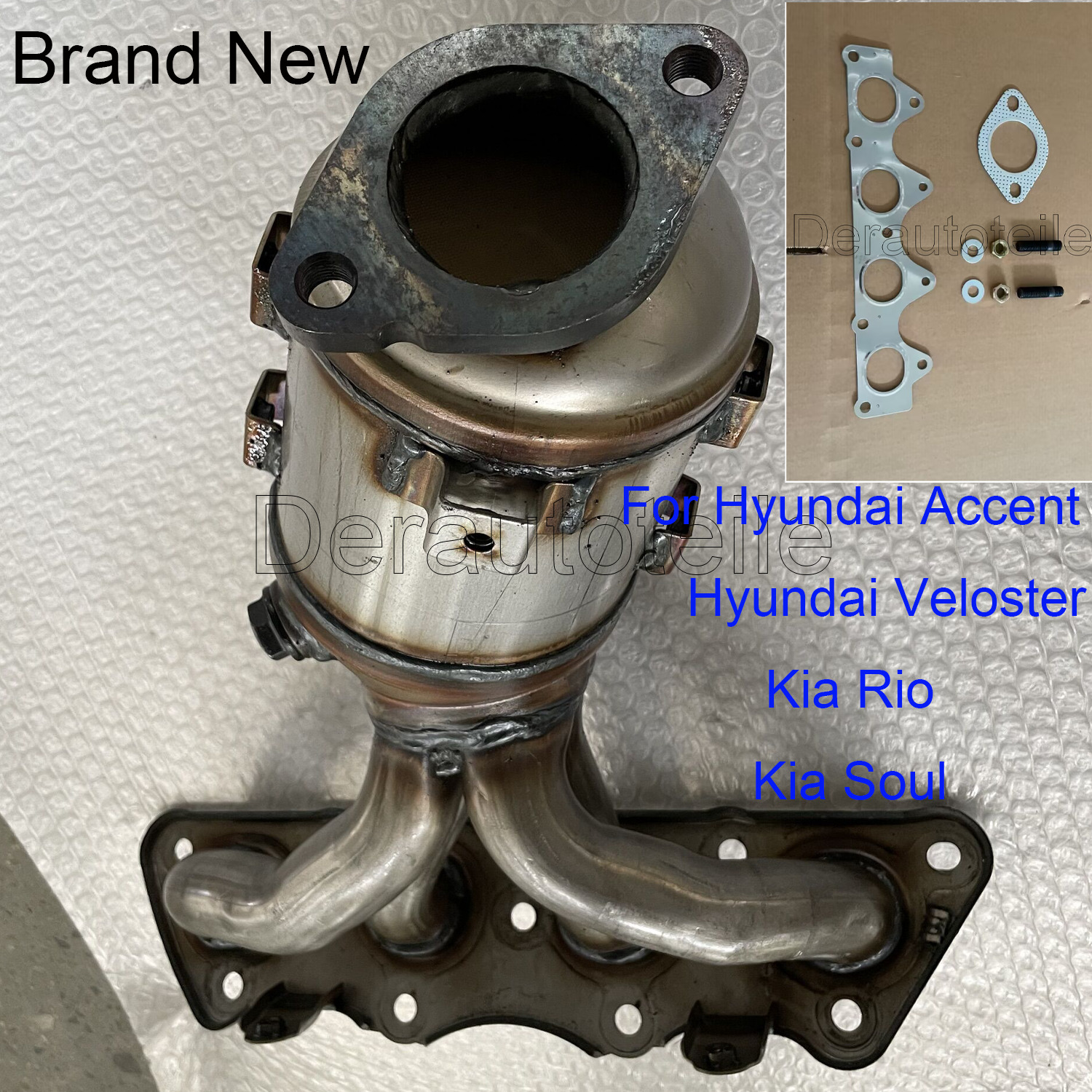 For Kia Soul Hyundai Accent Veloster Rio Catalytic Converter 28510-2BEF1 12-17