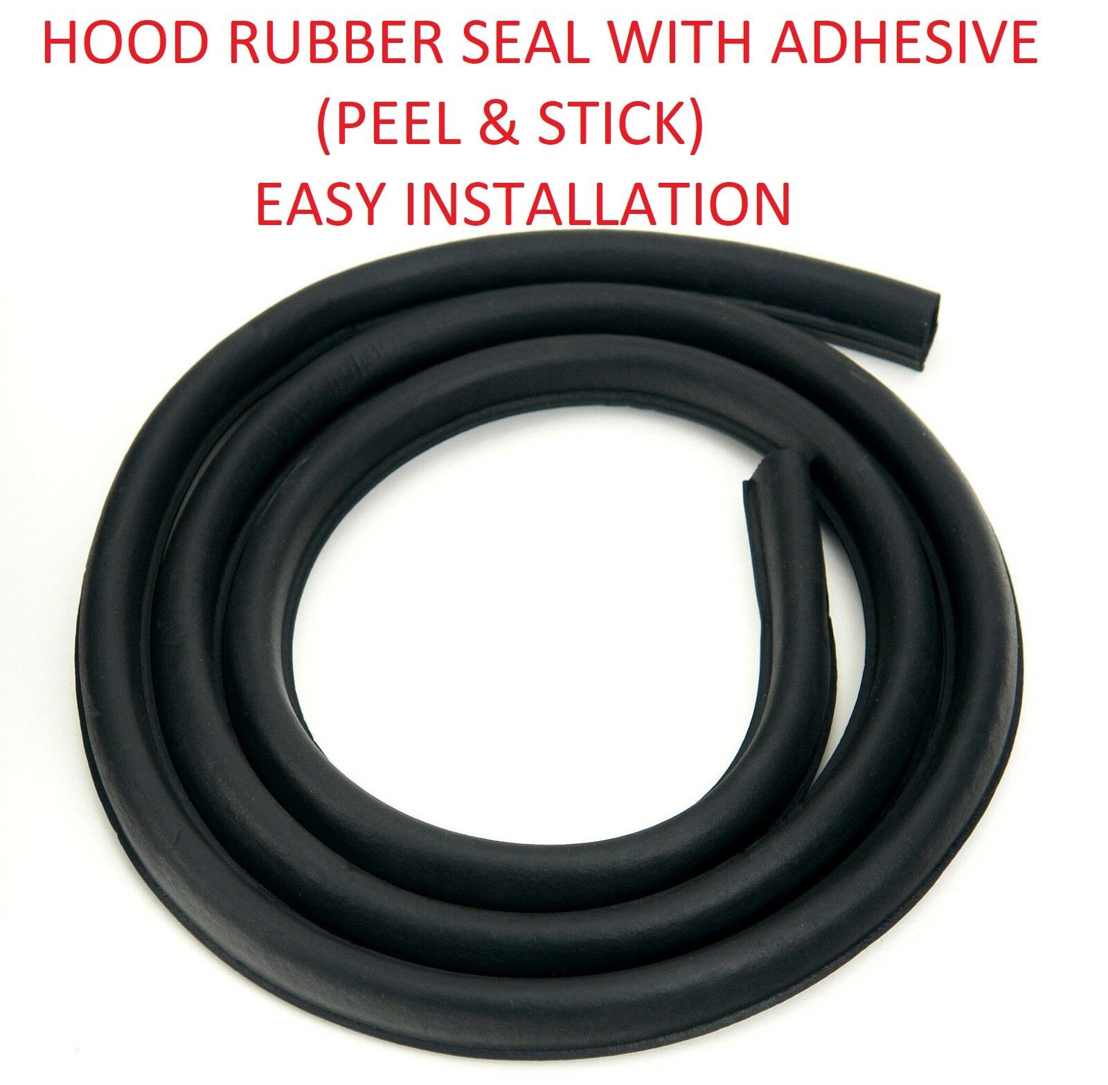 63-82 Corvette Hood to Cowl Weatherstrip Ledge Seal Rubber WITH ADHESIVE TAPE/T