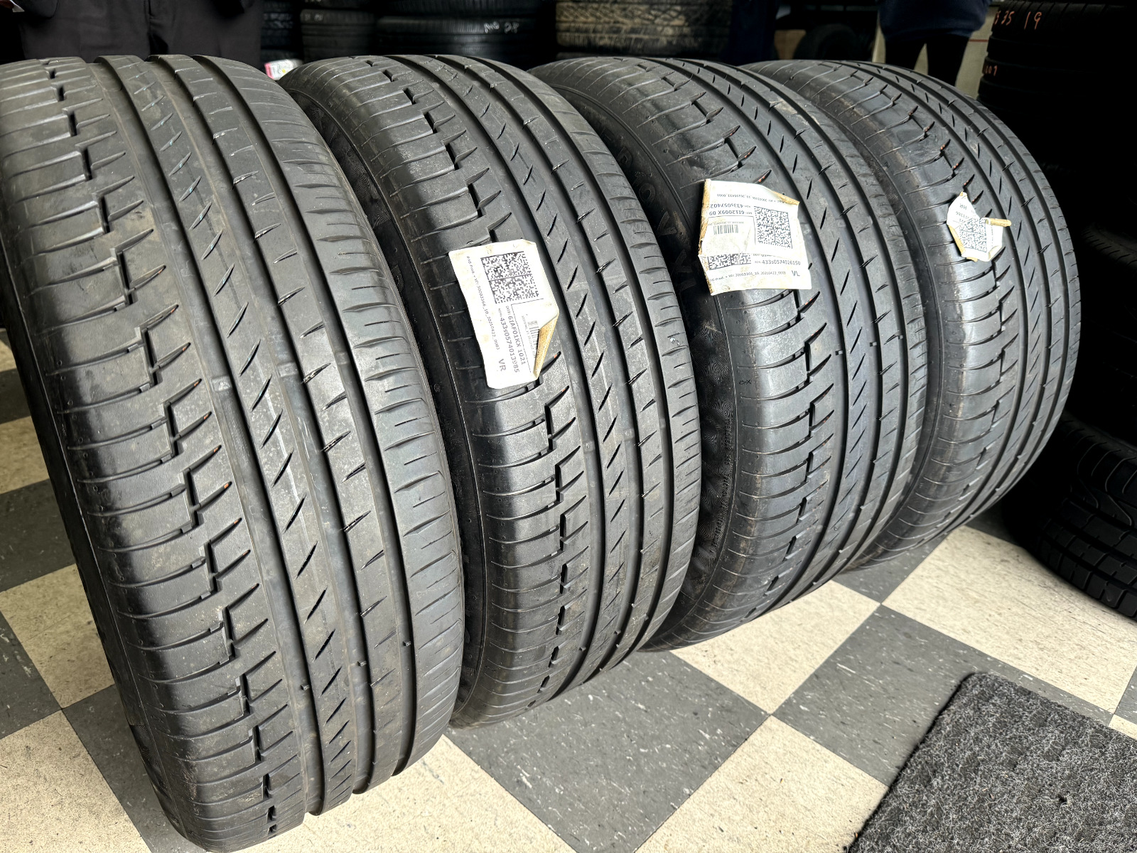 4 - NEW Takeoff 225/55R19 & 275/45R19 Continental PremiumContact 6 (NF0) Taycan