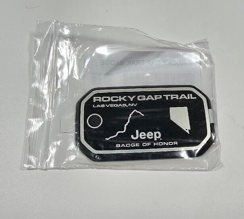 Rocky Gap Trail Las Vegas, NV Jeep Badge of Honor 