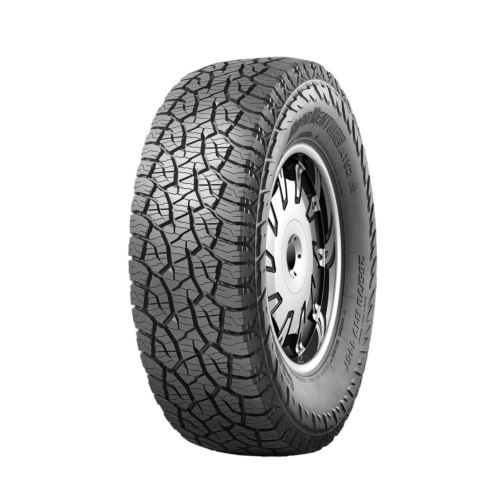 2 New Kumho Road Venture At52  - 265x70r17 Tires 2657017 265 70 17