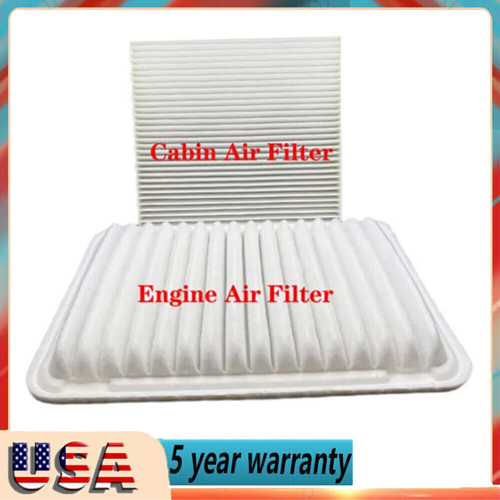 Engine & Cabin Air Filter For Toyota Camry 2007-2017 Venza 2009-2016 2.5L 2.4L