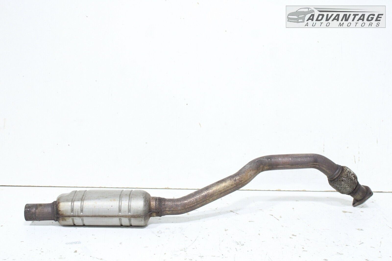 2016-2018 AUDI A7 QUATTRO ENGINE RIGHT SIDE EXHAUST SYSTEM MUFFLER DOWN PIPE OEM