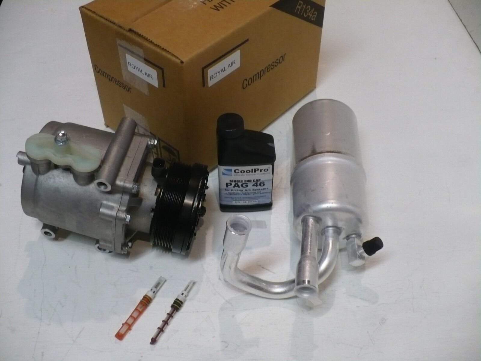 14-0090 A/C AC Compressor Kit for 2003-2005 Town Car (4.6L)