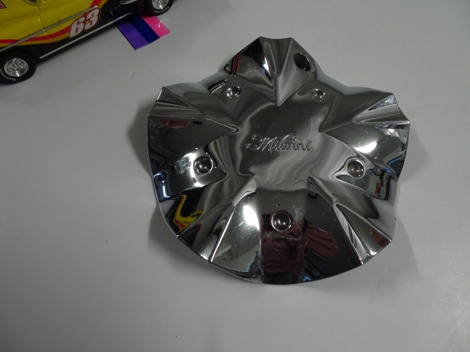 Milanni Chrome Custom Wheel Center Cap # 719290F-1