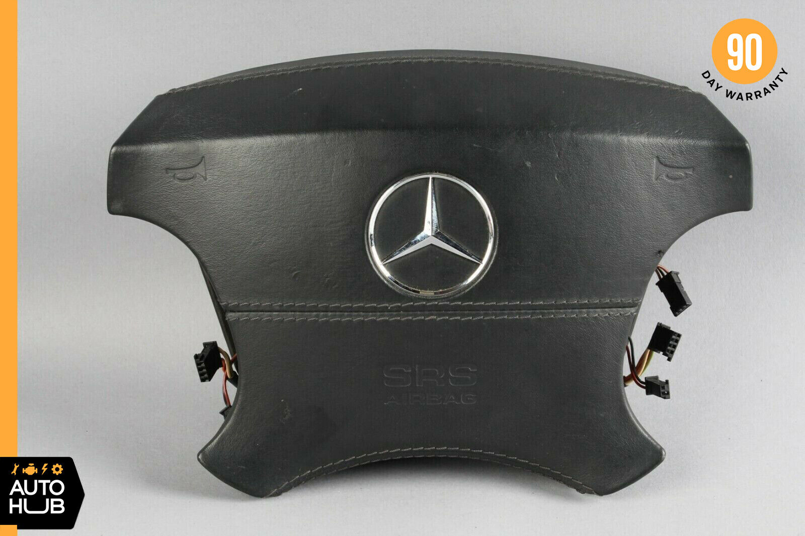 00-06 Mercedes W215 S600 CL600 S65 AMG Steering Wheel Air Bag Airbag Black OEM