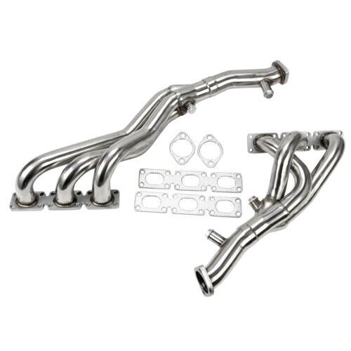 Stainless Exhaust Manifold Headers For BMW E46 E39 Z4 2.5L 2.8L 3.0L L6 2001-06