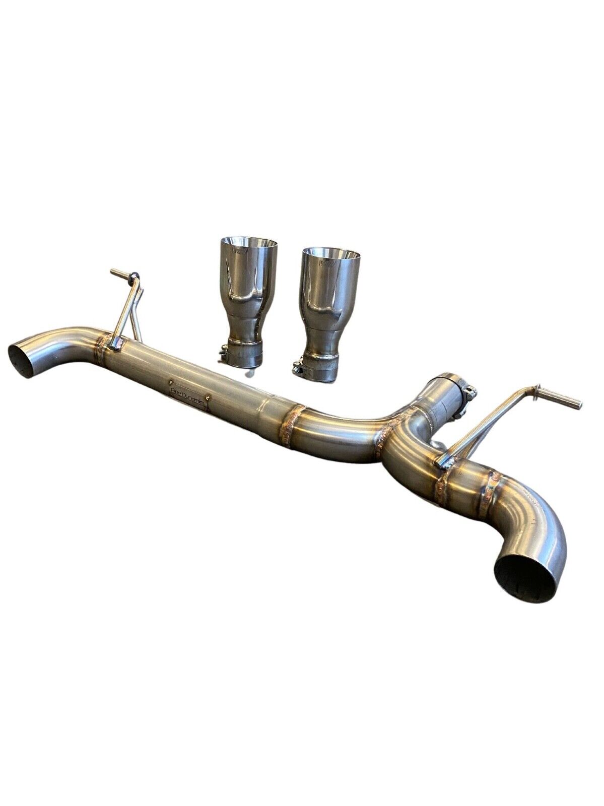 PIPE DYNAMICS BMW 320D LCI F30 F31 DUAL EXIT CONVERSION REAR EXHAUST 340i STYLE