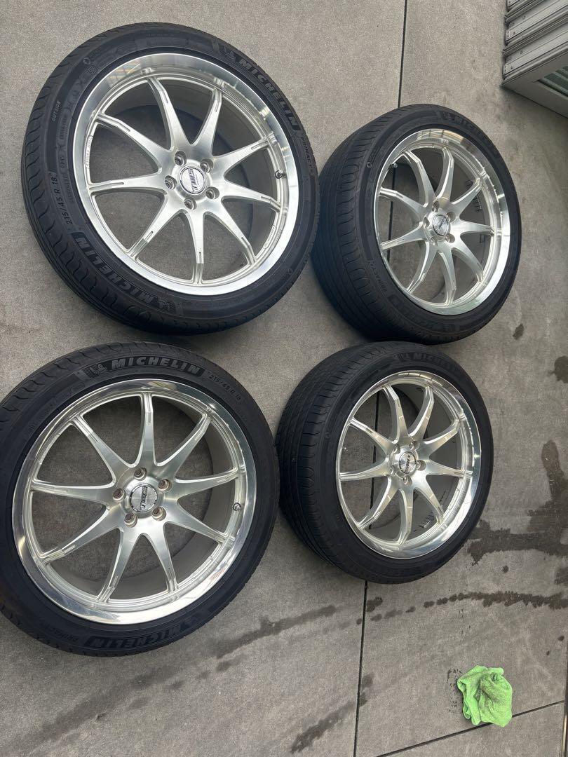 JDM Prius 50 TWS forged wheels No Tires