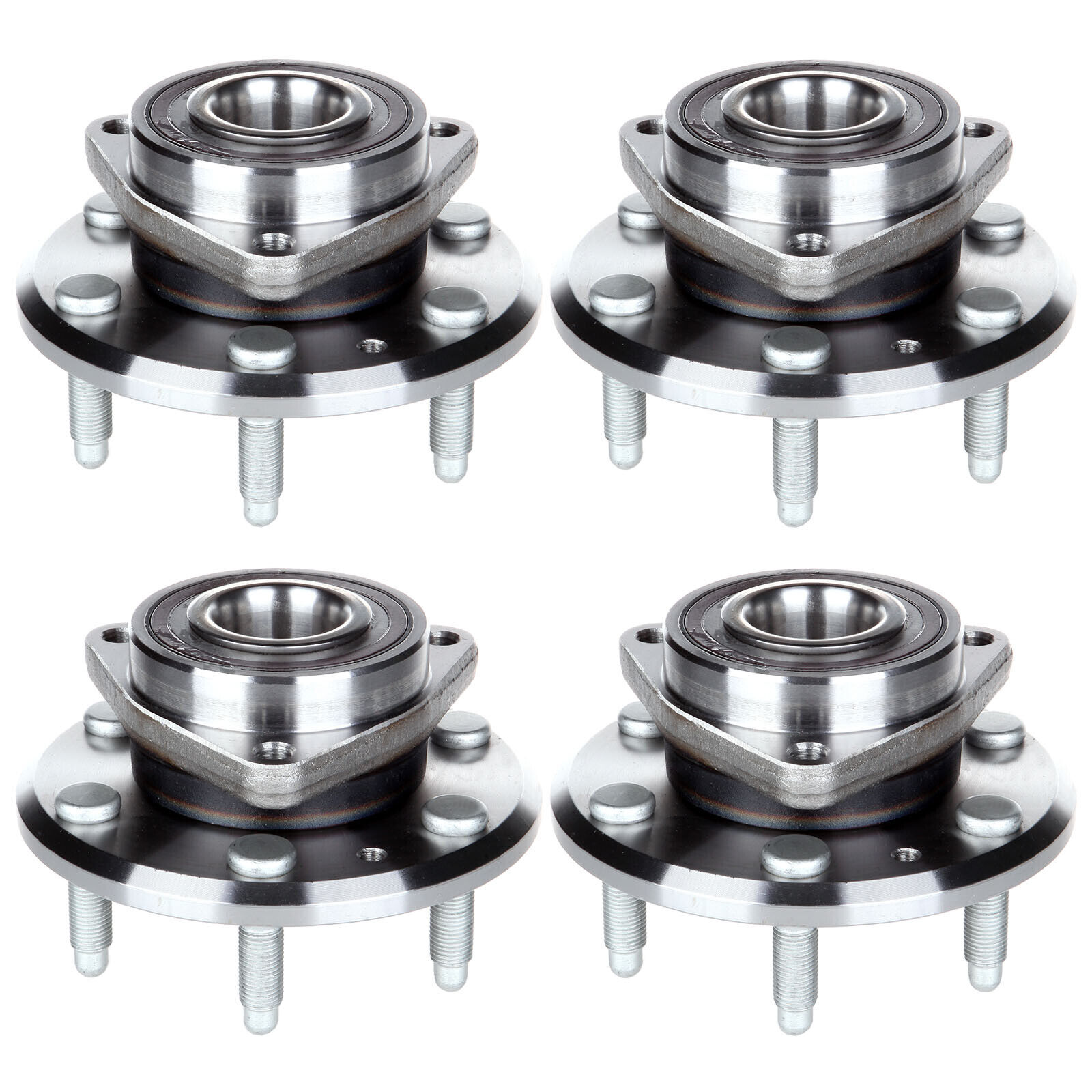 4x Front Rear Wheel Hub Bearing Assembly For Buick Enclave Chevy Traverse GMC