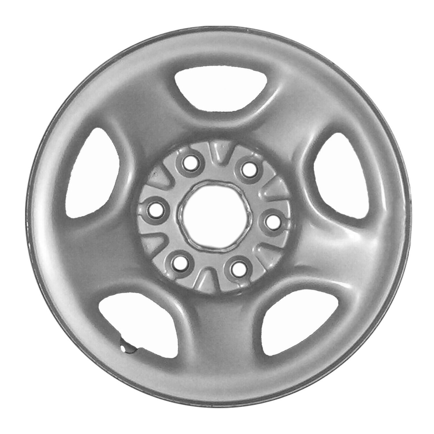 05128 Reconditioned OEM 16x6.5 Silver Steel Wheel fits 2003-2005 Astro Van