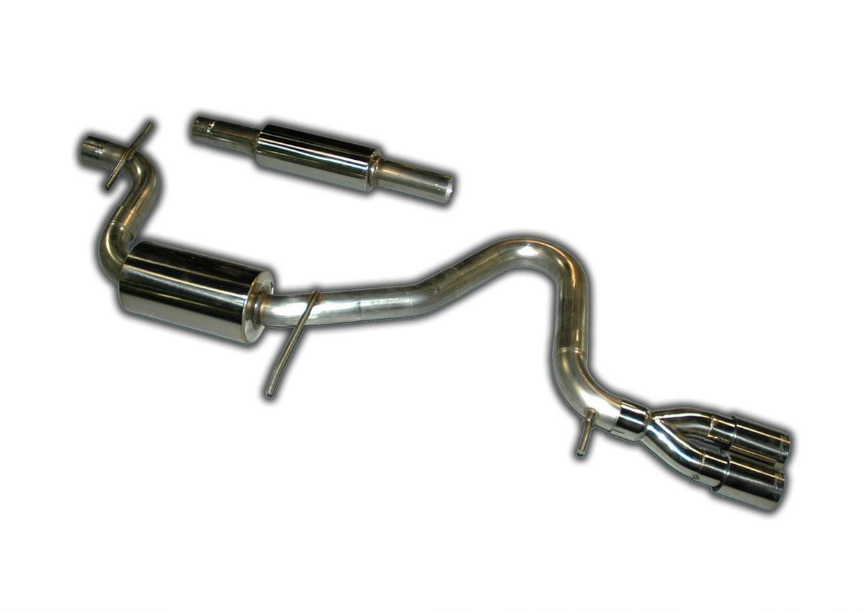 AWE Tuning AWE Performance Cat-back Exhaust for Golf / Rabbit 2.5L - Chrome Tips