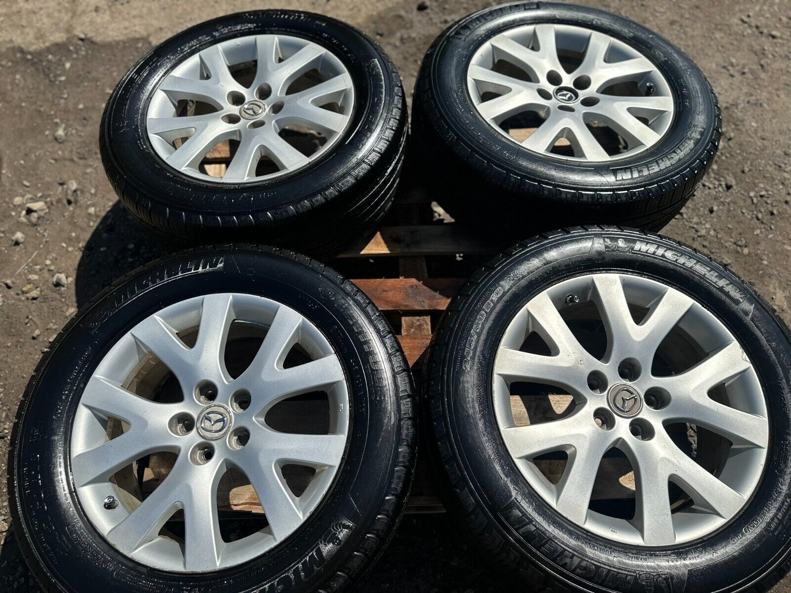 2007 - 2012 Mazda CX-7 Wheel w/ Tire Michelin 245/60R18 6.5/32