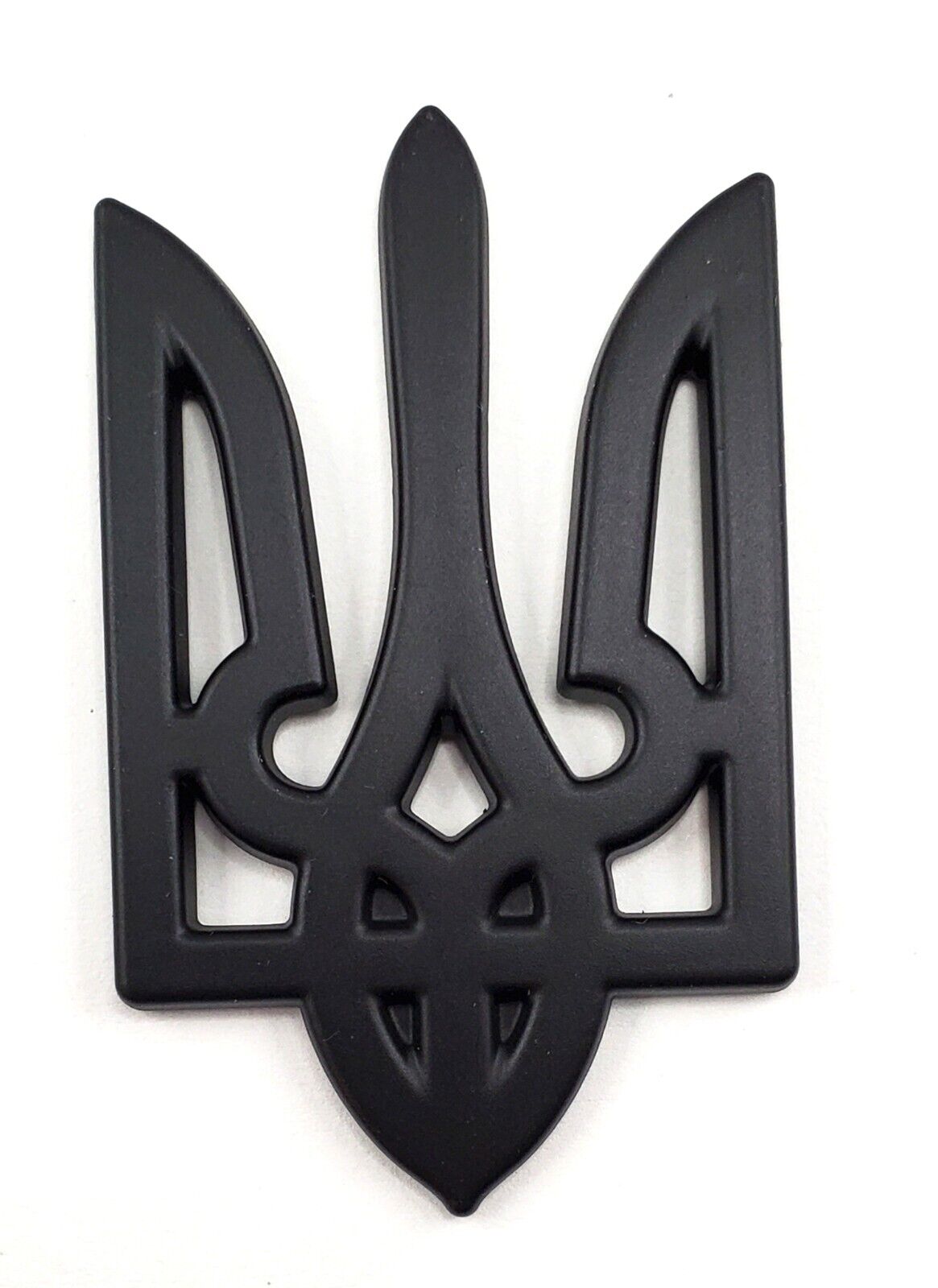 Trident Tryzub Ukrainian Ukraine Car Black Emblem Auto Decal Sticker 2.5\