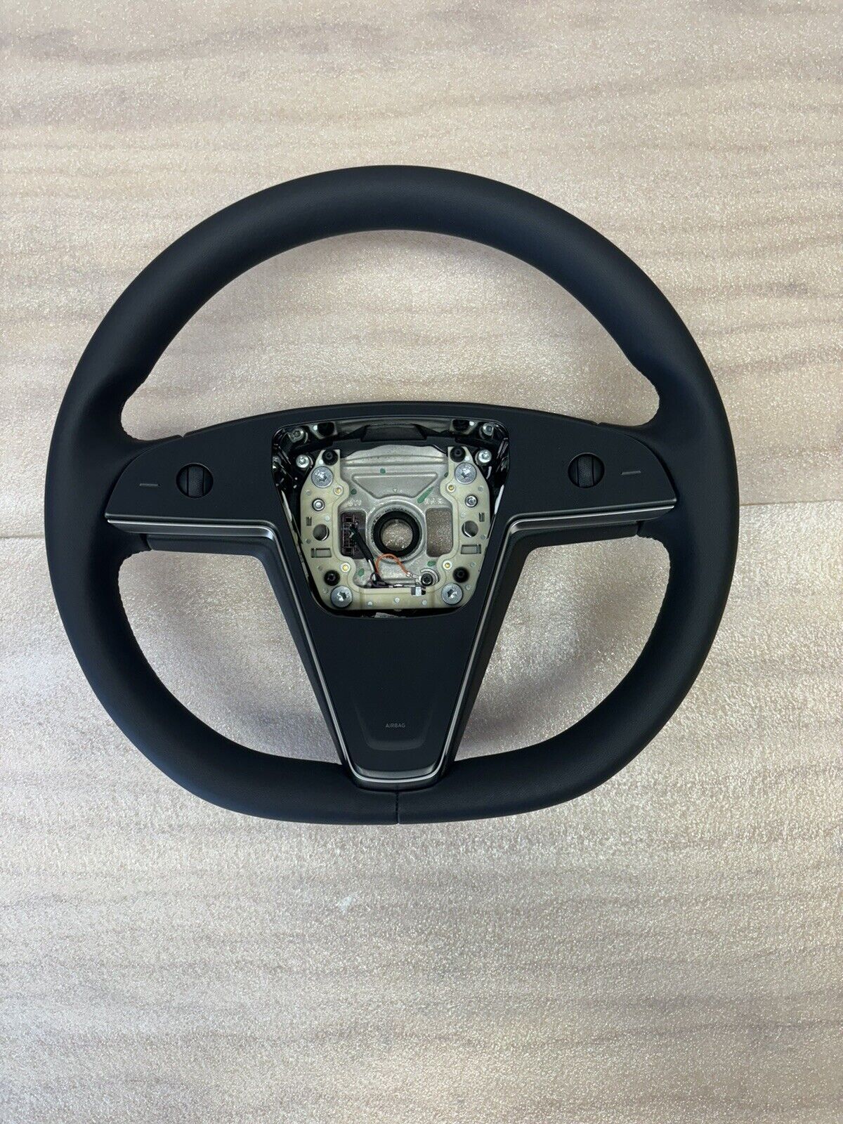 Original Tesla 2021- 2024 Model X S Plaid Style Steering Wheel OEM 1965073-00-B